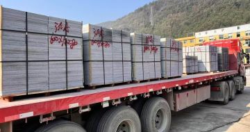 宁德 芝麻灰地铺石出货日常