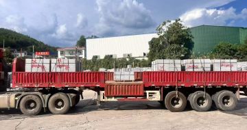 宁德 芝麻灰花岗岩地铺石出货日常