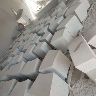 宁德 白麻花岗岩异形坐凳