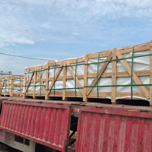 宁德 芝麻白花岗岩地铺石出口专车-泰国游