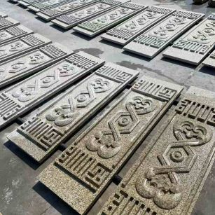 宁德 黄金麻花岗岩外墙雕刻板