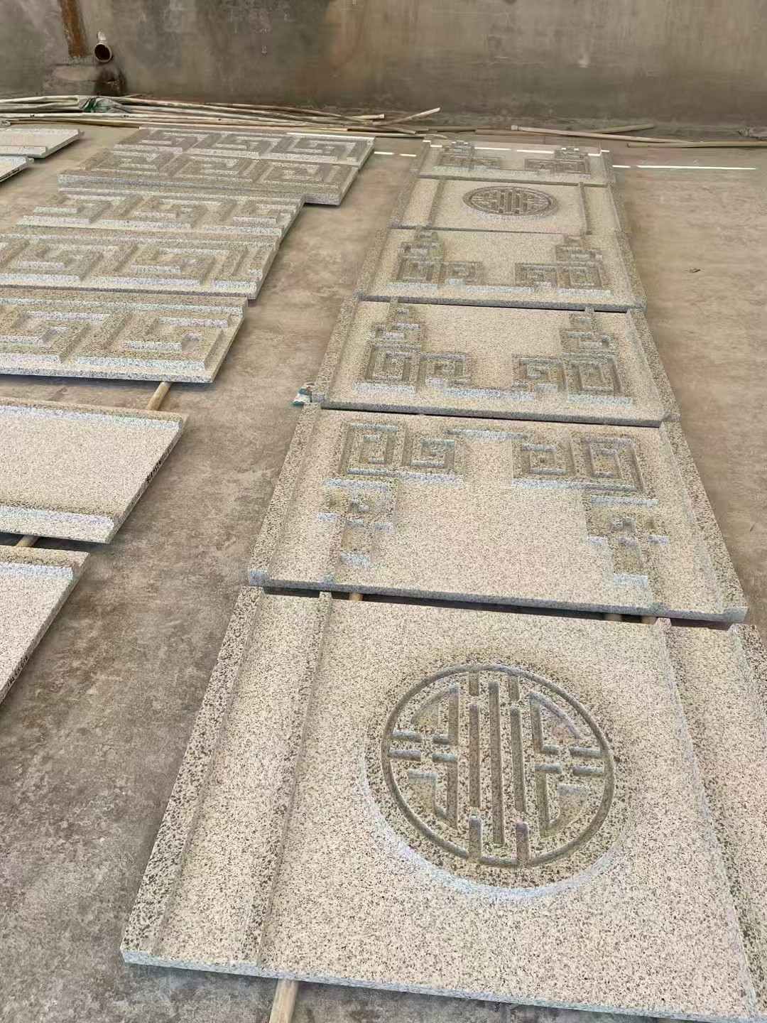 宁德 白麻花岗岩外墙立面雕刻板