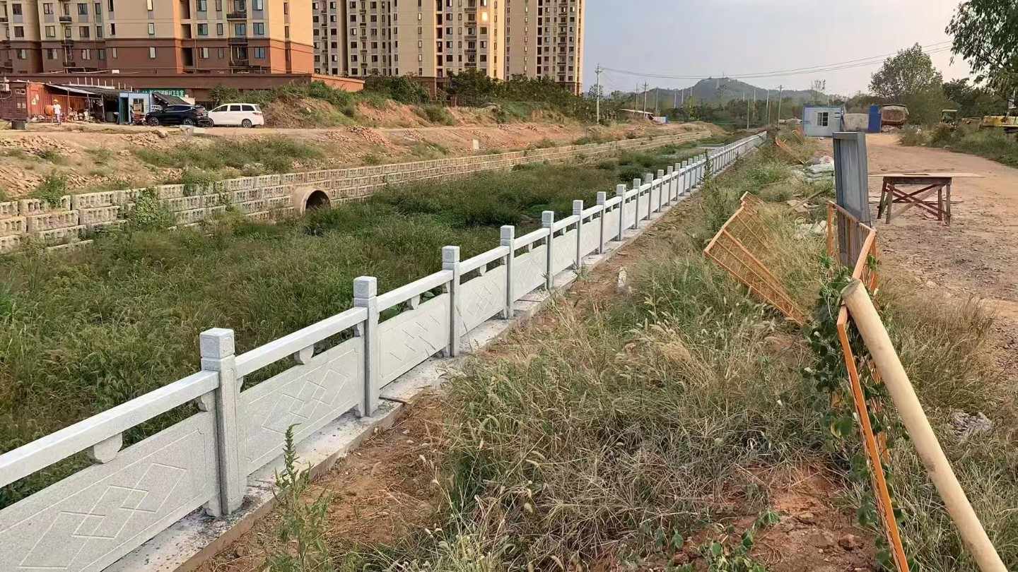 宁德 白麻河道栏杆效果展示图