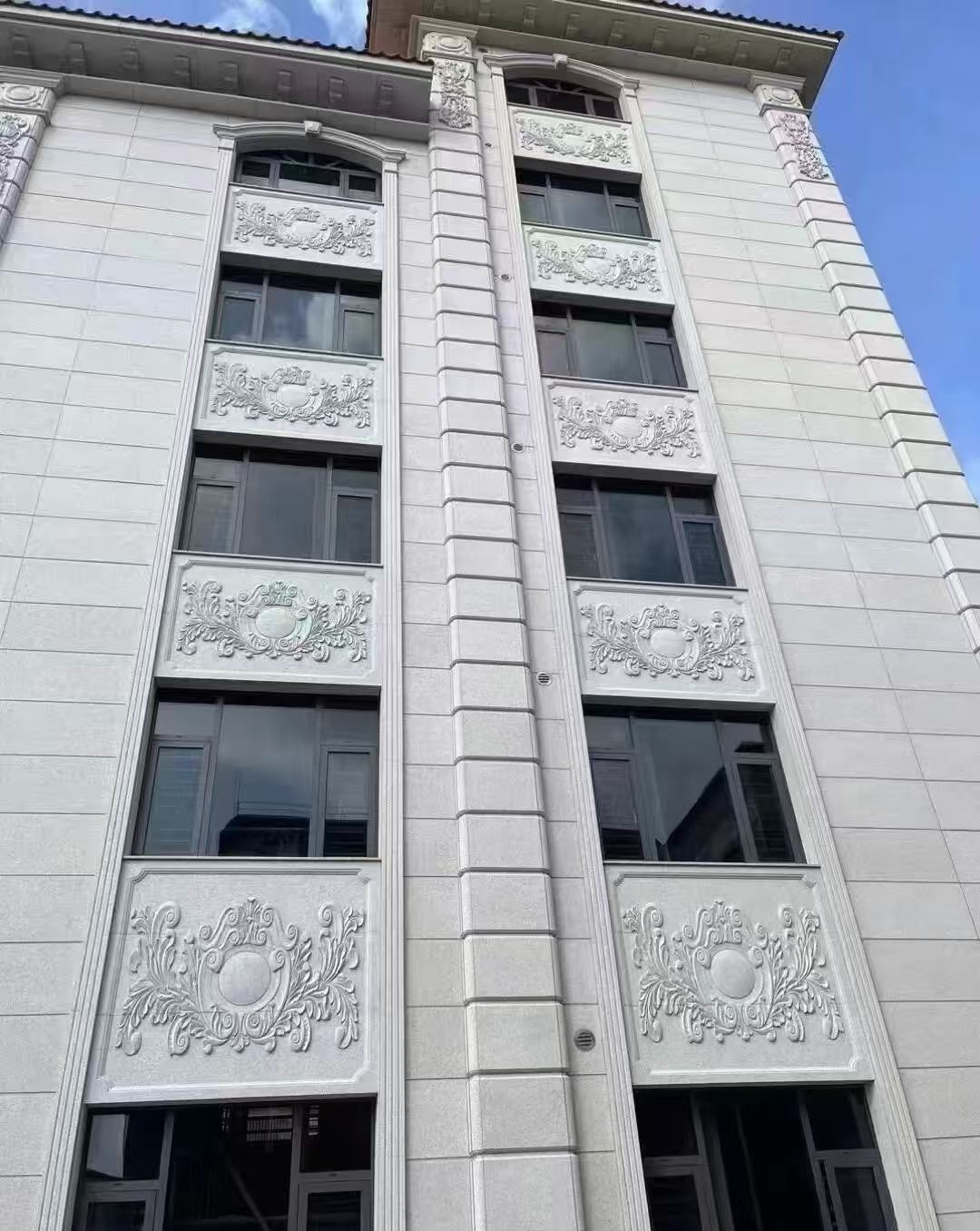 宁德 白麻荔枝面花岗岩别墅外墙干挂