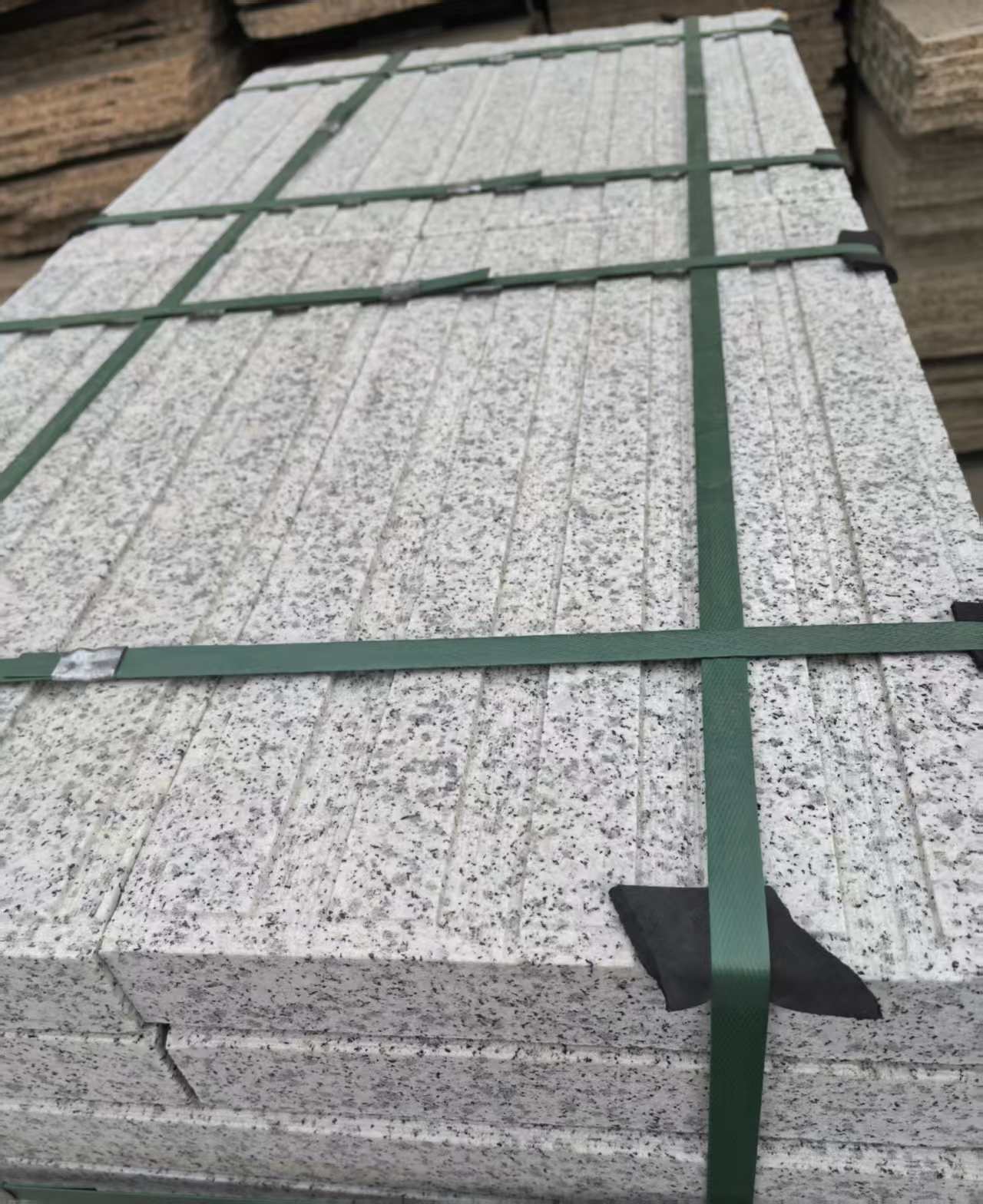 宁德 白麻花岗岩直行盲道石，盲条，地铺石