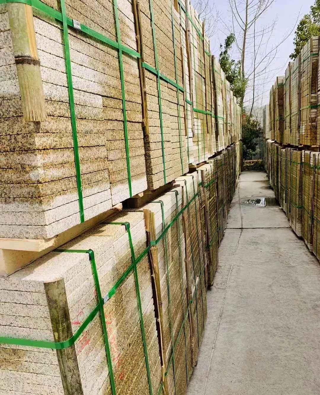 宁德 黄金麻花岗岩荔枝面地铺石