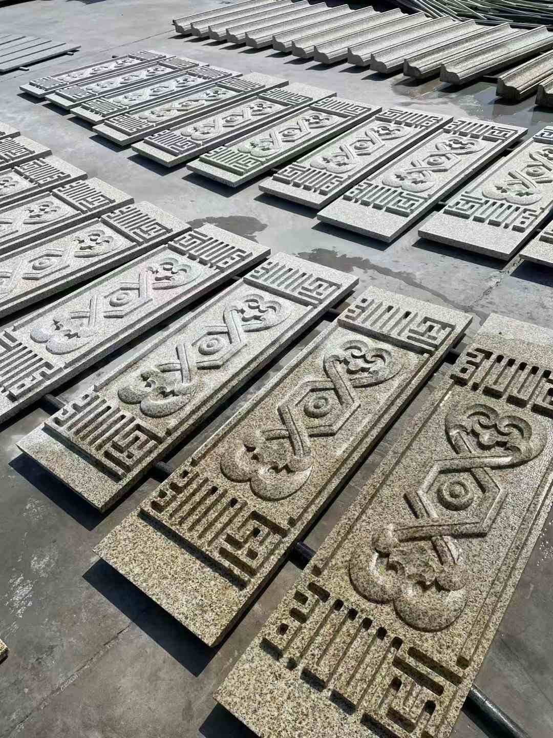 宁德 黄金麻花岗岩外墙雕刻板