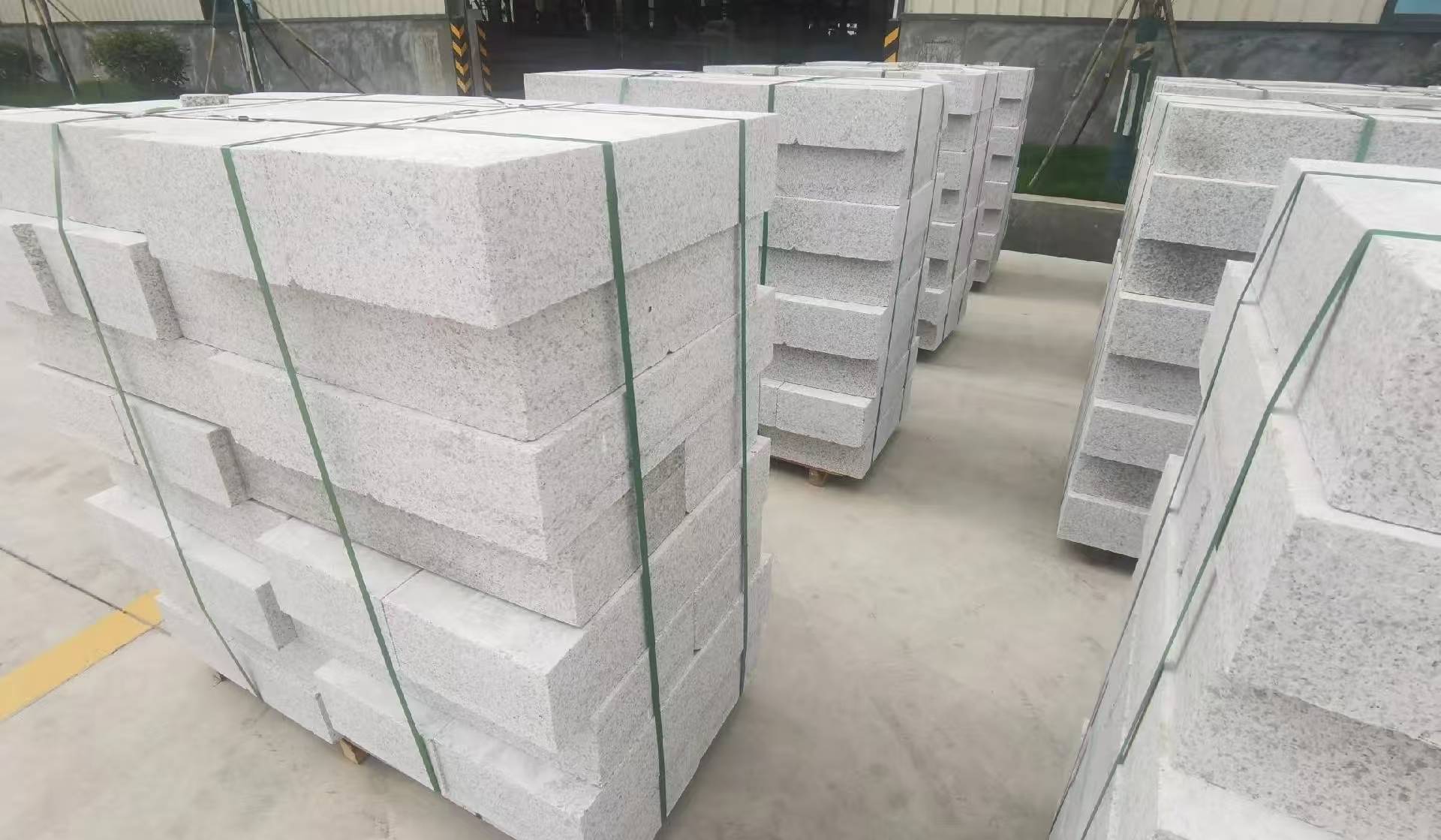 宁德 白麻花岗岩路沿石，立缘石，平缘石，路牙石，道牙石，马路牙子等